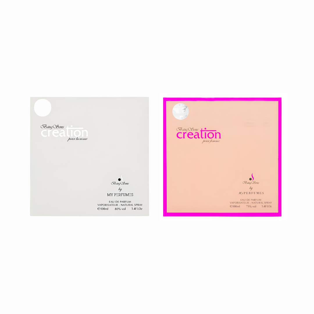 Creation Pour Homme EDP 100ML + Pour Femme EDP 100ML