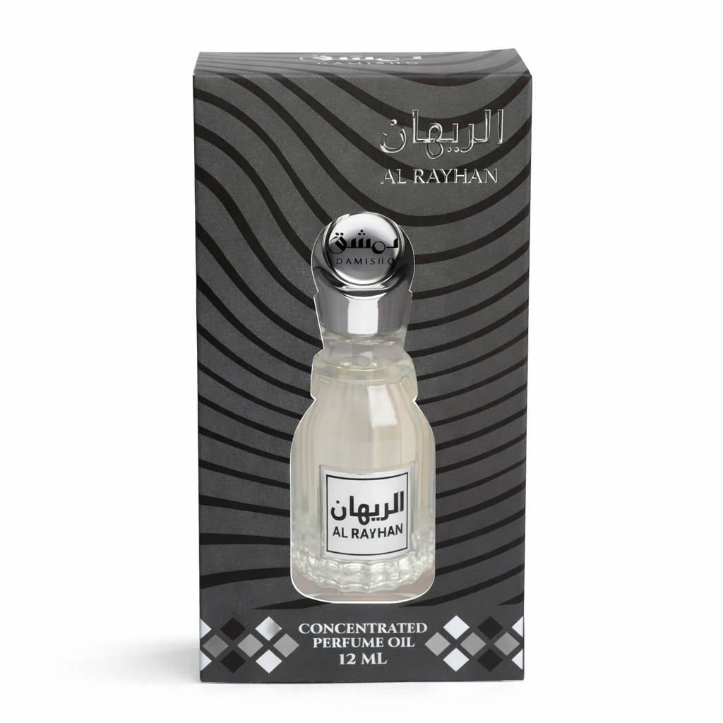 Damishq Al Rayhan 12ml Concentrated Perfume Oil for Men & Women