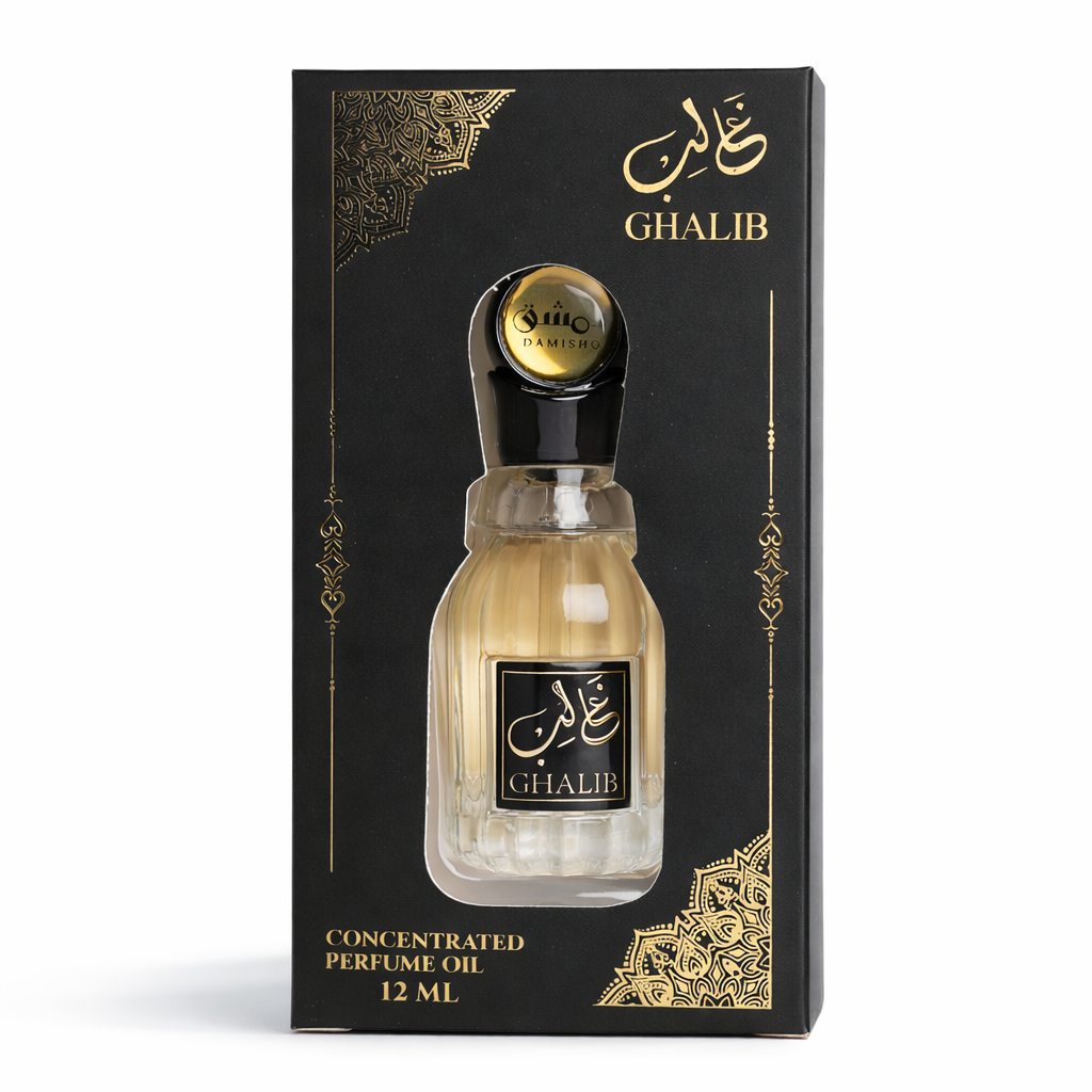 Damishq Ghalib 12ml Concentrated Perfume Oil for Men & Women