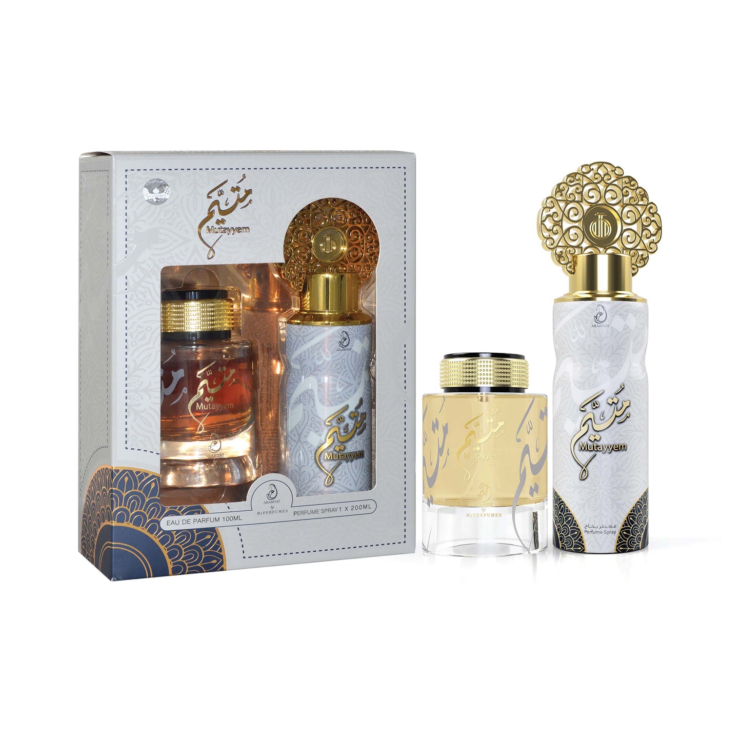 ARABIYAT MUTAYYEM EDP 100ML + DEO 200ML