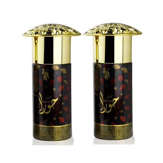 HAWRAA PERFUME SPRAY 150ML (PACK OF 2)