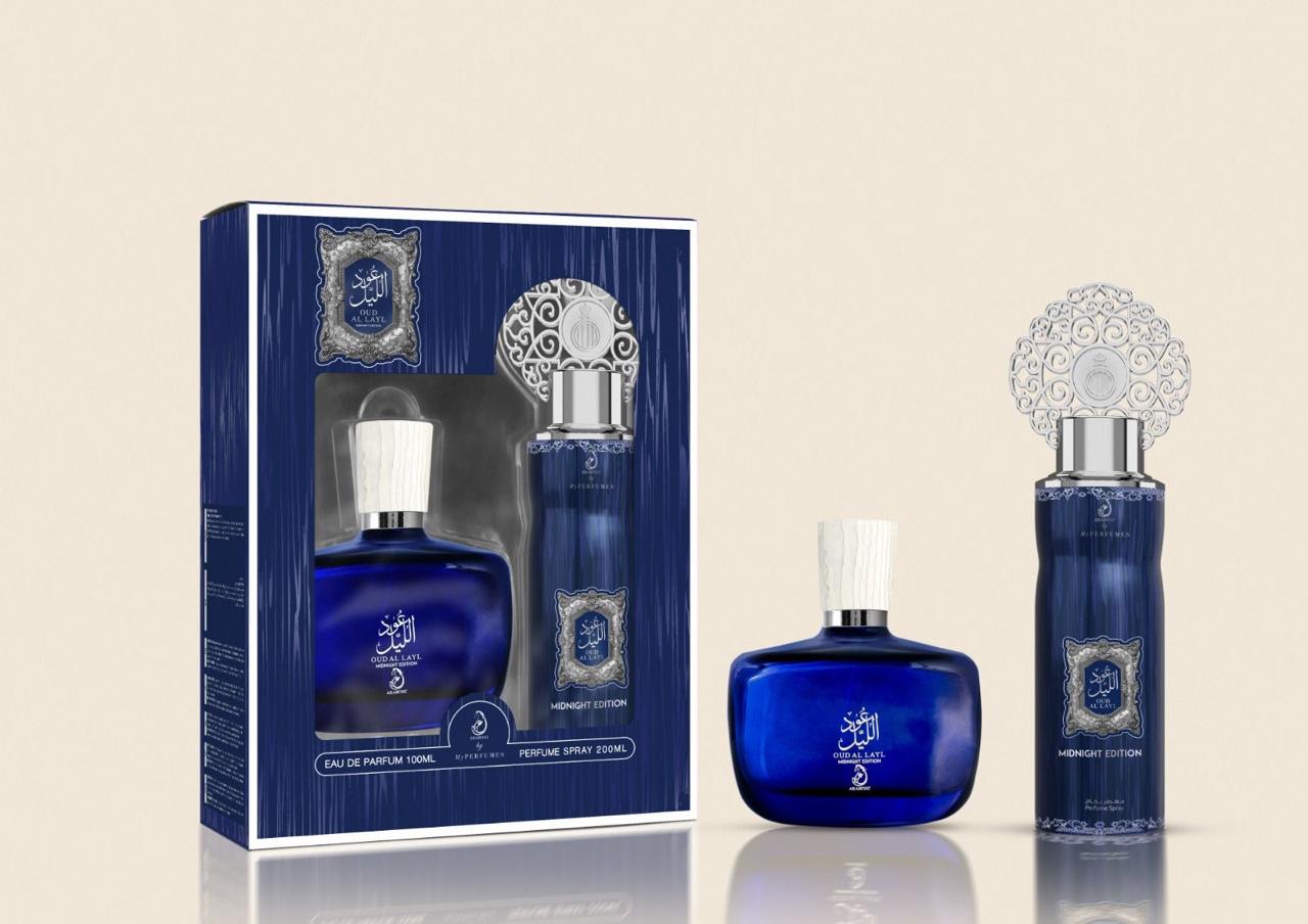 Arabiyat Oud Al Layl Midnight Eau De Parfum 100ml + Deodorant Gift Pack