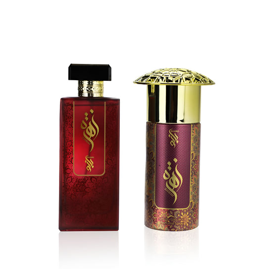 ZAHRAH EDP 100ML + DEO 150ML