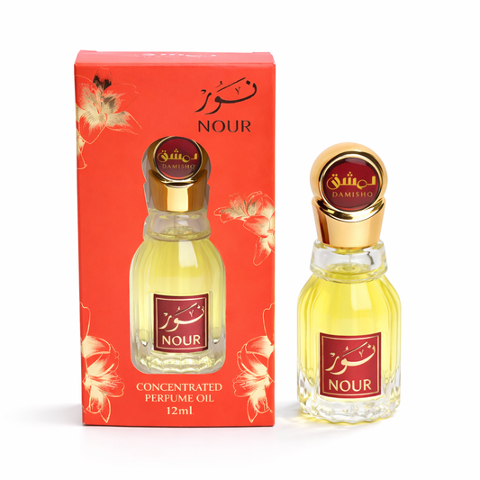 Damishq Nour 12ml Concentrated Perfume Oil for Men & Women