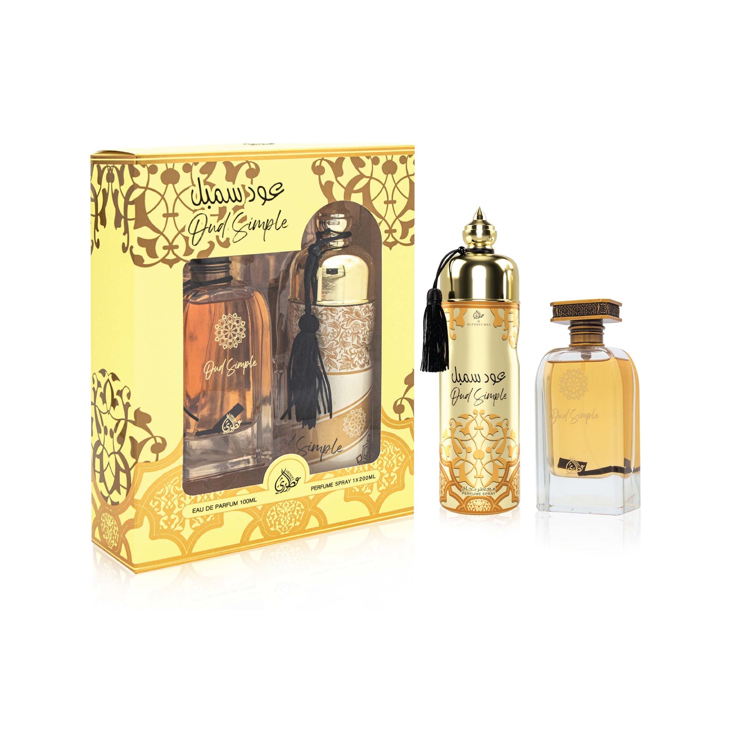 OUD SIMPLE EDP 100 ML + DEODORANT 200 ML