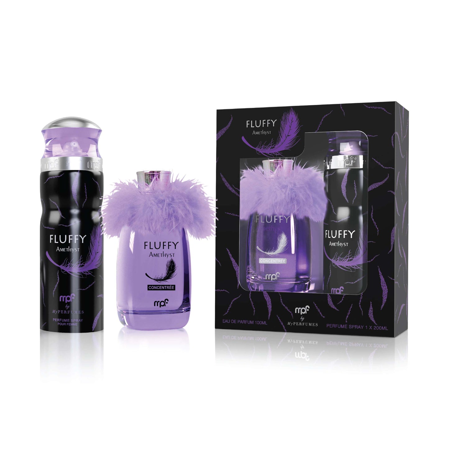 FLUFFY AMETHYST EDP 100 ML + DEODORANT 200 ML